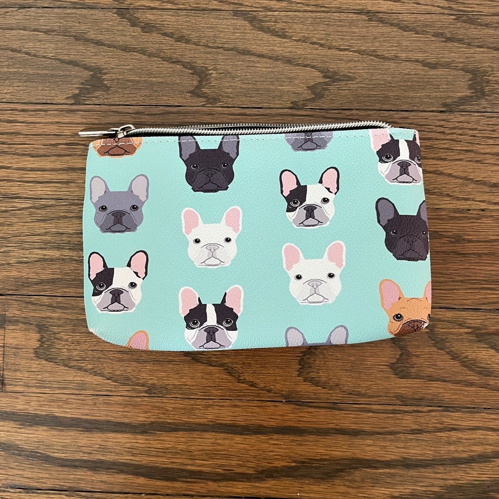 Cute French Bulldog Print Pouch